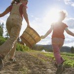 organic farm kids