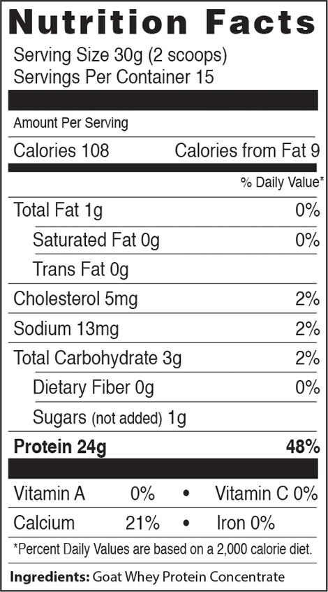 Nutrition Facts